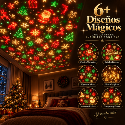 Proyector Árbol de Navidad USB